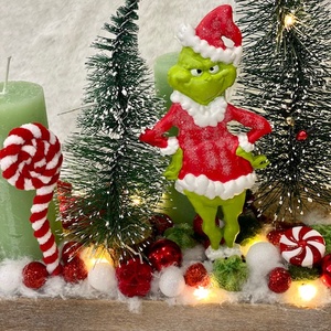 Grincs adventi asztaldísz  - karácsony - adventi díszek - adventi asztaldísz - Meska.hu