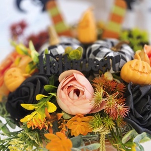 Bosziláb kehelyben halloweeni asztaldísz  - otthon & életmód - dekoráció - halloween - halloweeni asztaldísz - Meska.hu