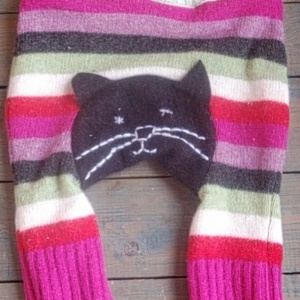 Gyapjú pelenka külső, longies - egyedi mintával - L méret -  - Meska.hu