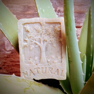 Aloe vera - citromfű szappan szőlőmag olajjal - szépségápolás - szappan & fürdés - kézműves szappan - Meska.hu
