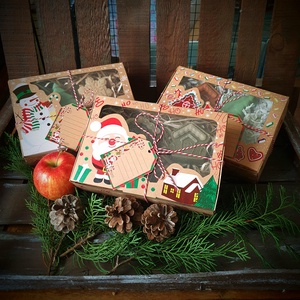 Kézműves szappanok karácsonyi díszdobozban - szépségápolás - szappan & fürdés - kézműves szappan - Meska.hu