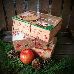 Kézműves szappanok karácsonyi díszdobozban - szépségápolás - szappan & fürdés - kézműves szappan - Meska.hu