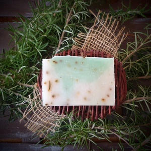 Rozmaringos hajmosó szappan - szépségápolás - sampon & hajápolás - Meska.hu