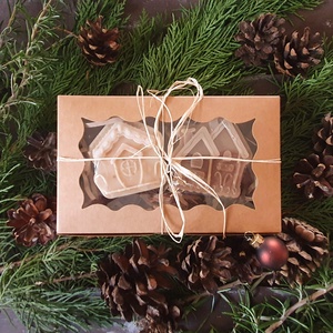 Kézműves szappanok karácsonyi díszdobozban - szépségápolás - szappan & fürdés - kézműves szappan - Meska.hu