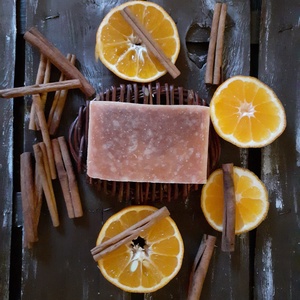 Narancs - fahéj szappan zabtejjel és szőlőmag olajjal, Szépségápolás, Szappan & Fürdés, Kézműves szappan, Szappankészítés, MESKA