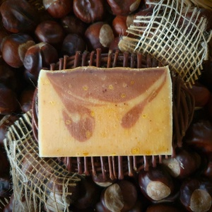 Vadgesztenyés szappan kecsketejjel és shea vajjal - szépségápolás - szappan & fürdés - kézműves szappan - Meska.hu