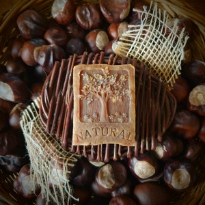 Vadgeszenyés szappan kecsketejjel és shea vajjal - szépségápolás - szappan & fürdés - kézműves szappan - Meska.hu