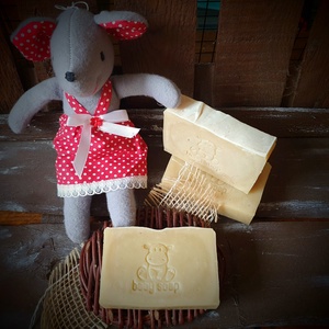 Babaszappan sheavajjal és körömvirággal - szépségápolás - szappan & fürdés - kézműves szappan - Meska.hu