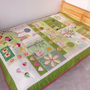 Baglyos ágytakaró gyerekszobába, nagyoknak -  - Meska.hu