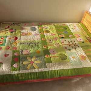 Baglyos ágytakaró gyerekszobába, nagyoknak -  - Meska.hu