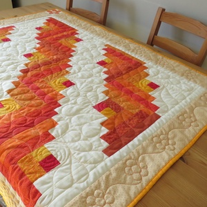 Patchwork asztalterítő, Otthon & Életmód, Dekoráció, Asztal és polc dekoráció, Asztaldísz, Patchwork, foltvarrás, MESKA