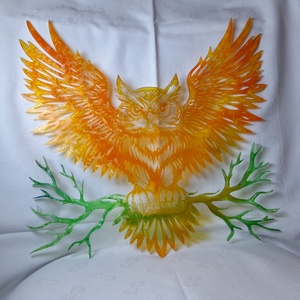 Bagoly fali dekoráció - otthon & életmód - dekoráció - fali és függő dekoráció - álomfogó - Meska.hu