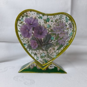 Szív dekoráció - esküvő - dekoráció - asztaldísz - Meska.hu