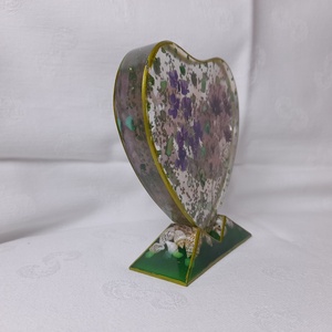 Szív dekoráció - esküvő - dekoráció - asztaldísz - Meska.hu