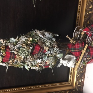 Skótkockás kúpfenyő - karácsony - karácsonyi lakásdekoráció - Meska.hu