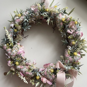 Kedves tavaszi ajtódísz - Meska.hu