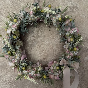 Kedves tavaszi ajtódísz - otthon & életmód - dekoráció - ajtó- és ablak dekoráció - ajtódísz & kopogtató - Meska.hu