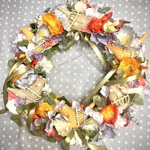 Ajtódísz madarakkal, Otthon & Életmód, Dekoráció, Ajtó- és ablak dekoráció, Ajtódísz & Kopogtató, , MESKA