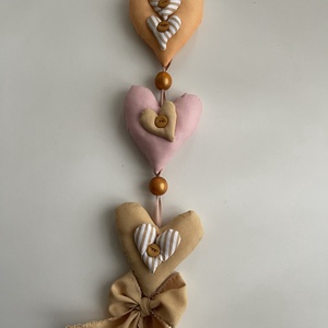 Lakásdekorációk szivecskékkel - otthon & életmód - dekoráció - ajtó- és ablak dekoráció - ajtódísz & kopogtató - Meska.hu