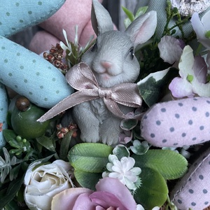 Asztaldísz tavaszi nyuszival, libával - otthon & életmód - dekoráció - asztal és polc dekoráció - asztaldísz - Meska.hu