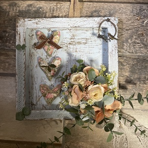 Fali dekorok/ajtódíszek, Otthon & Életmód, Dekoráció, Kép & Falikép, 3d képek, Varrás, Virágkötés, MESKA