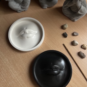 LIPS füstölőtartó - otthon & életmód - dekoráció - spiritualitás - füstölő és füstölőtartó - Meska.hu