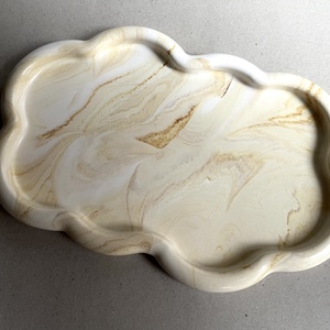 Felhő tálca - otthon & életmód - dekoráció - asztal és polc dekoráció - dekorációs tál, tartó - Meska.hu