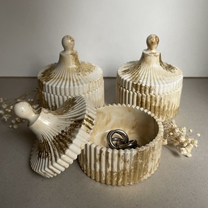 Aurora bordázott ékszertartó - ékszer - ékszertartó - ékszerdoboz - Meska.hu