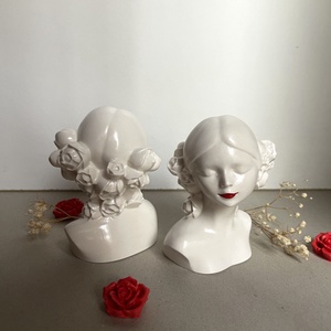 Női szobor - otthon & életmód - dekoráció - asztal és polc dekoráció - asztaldísz - Meska.hu