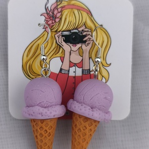 Cuki fülbevaló , Ékszer, Fülbevaló, Lógó fülbevaló, , MESKA