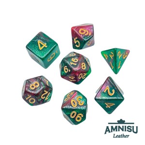 Zöld - bordó csillámos műanyag kockaszett, Játék & Sport, Szerepjáték, , MESKA