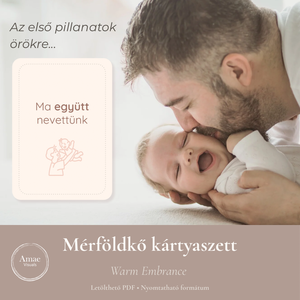 Mérföldkő kártyák  Warm Embrance  Letölthető PDF  Amae Visuals - Meska.hu