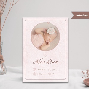 Digitális bababejelentő kártya - Warm Embrance - Amae Visuals - művészet - grafika & illusztráció - digitális - Meska.hu