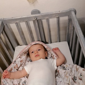 3 részes kapucnis babakocsi takaró szett őszre, csecsemők részére - otthon & életmód - babaszoba, gyerekszoba - babatakaró, gyerek pléd - Meska.hu