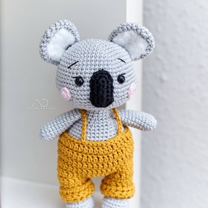 LOLA - horgolt koala - játék & sport - plüssállat & játékfigura - más figura - Meska.hu