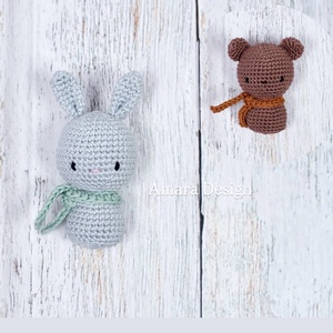 ZsebAmara - horgolt NYUSZI vagy MACI marokfigura - Meska.hu