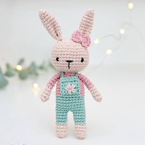 ZsebAmara - horgolt MINI nyuszi, marokállatka - Meska.hu