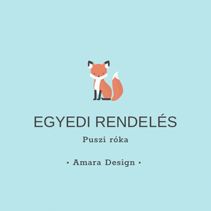 Horgolt Puszi róka  - Meska.hu