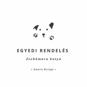 ZsebAmara - horgolt MINI kutya marokfigura lógó fülekkel - Meska.hu