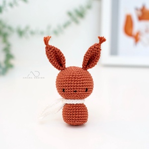 ZsebAmara - horgolt mókus, marokfigura - játék & sport - plüssállat & játékfigura - róka - Meska.hu