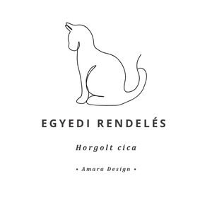 Horgolt CICA - fehér/rózsaszín színekben - Meska.hu