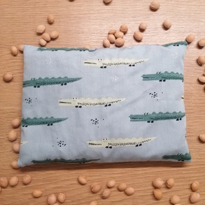 Meggymag párna prémium minőségű anyagból _ krokodil  - Meska.hu