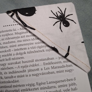 Könyvjelző - pók, Könyv & Zene, Könyvjelző, Varrás, MESKA