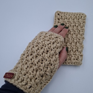 Horgolt kesztyű - Meska.hu