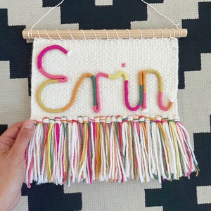 Egyedi név - szövött falidísz - otthon & életmód - dekoráció - fali és függő dekoráció - betű & név - Meska.hu Egyedi név - szövött falidísz - otthon & életmód - dekoráció - fali és függő dekoráció - betű & név - Meska.hu