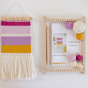 Sződd magad! DIY készlet - Falidísz, DIY (Csináld magad), Egységcsomag, Szövés, MESKA
