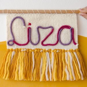 Egyedi név - szövött falidísz - otthon & életmód - dekoráció - fali és függő dekoráció - betű & név - Meska.hu Egyedi név - szövött falidísz - otthon & életmód - dekoráció - fali és függő dekoráció - betű & név - Meska.hu