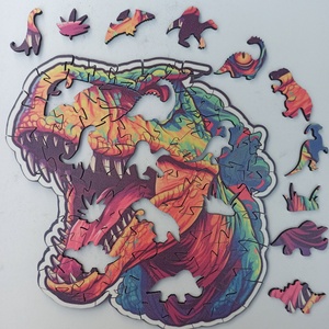 Dinoszaurusz fa puzzle - játék & sport - puzzle - forma puzzle - Meska.hu