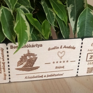 Esküvői köszönetajándék hajós mágnes , Esküvő, Emlék & Ajándék, Köszönőajándék, , MESKA