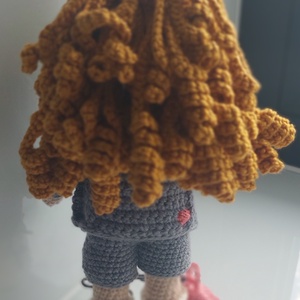 Luca baba ( amigurumi baba)  - játék & sport - baba & babaház - öltöztethető baba - Meska.hu